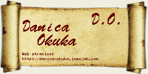 Danica Okuka vizit kartica